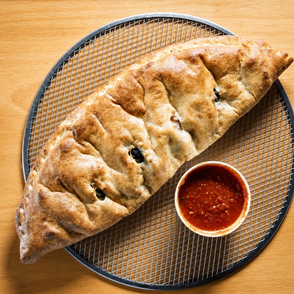 LG Cheesesteak Stromboli.