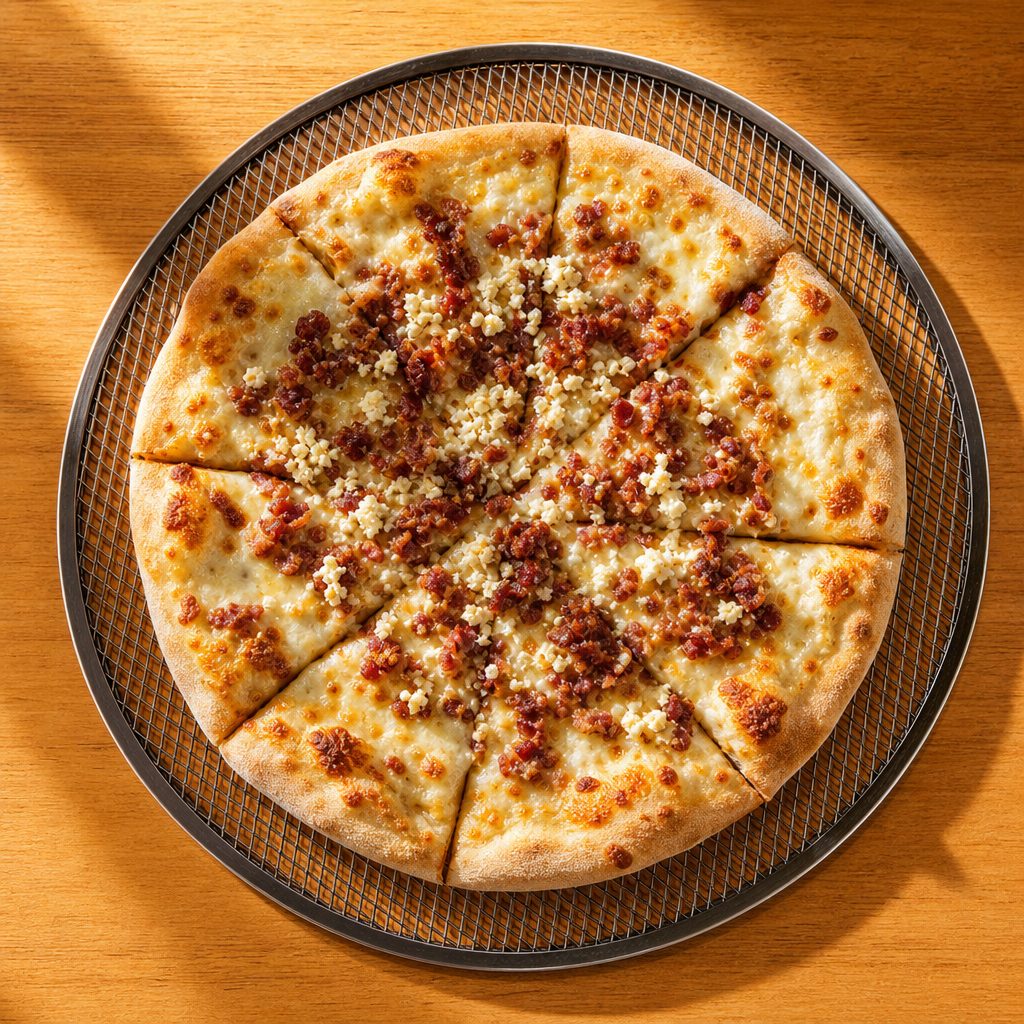 SM Chicken Bacon Ranch Pizza.