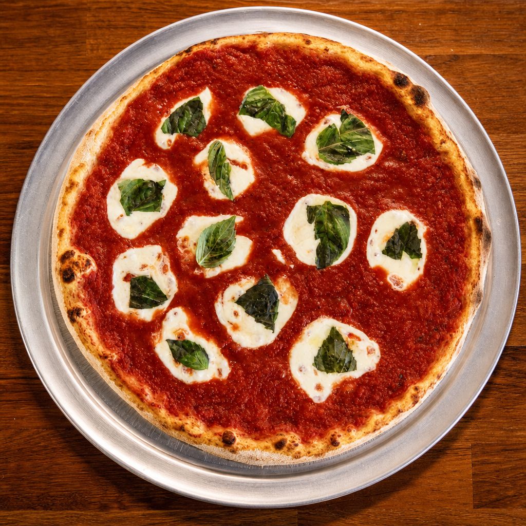 SM Margherita Pizza.